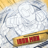 Iron Man Party Supplies - Iron Man Lunch Napkins - 16 Count